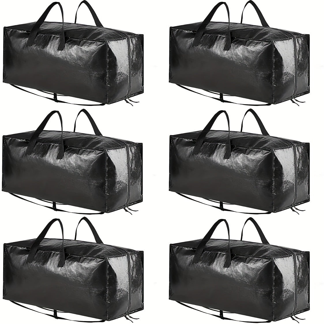 XL Heavy Duty Moving Bags w/ Backpack Straps Strong Handles Zippers