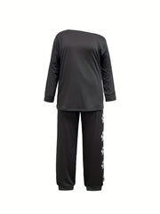 Paw Print Top & Pants Set