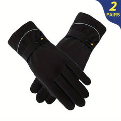 Anti Slip Winter Gloves Thermal Ski Glove Liners Touch Screen Functionality