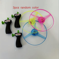 LED Flying Disc Toy for Kids Outdoor Games with Colorful LEDs