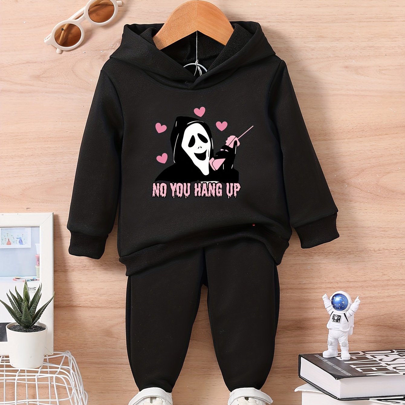 Toddler Baby Halloween Outfit Set Long Sleeve Sweatshirt Trousers
