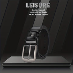 Men's Casual PU Leather Belt for Daily Use