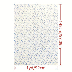 1yd DIY Cotton Fabric for Clothes Pants Dress Quilt Cover Cut Size
