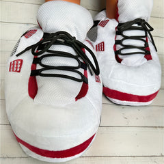 Women's Lace Up Plush Slippers Warm Indoor Comfy Shoes