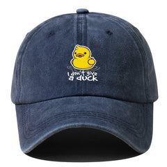 Yellow Duck Printed Baseball Cap Outdoor Sun Hat