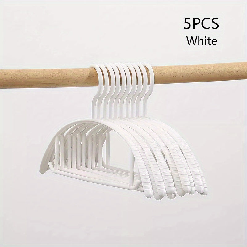 Semi Circular Moon Hanger Non Slip No Trace Anti Shoulder Angle Hanger