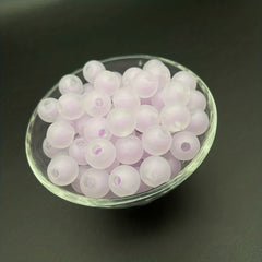 50pcs Macaron Colorful 10mm DIY Beads Women Jewelry Making