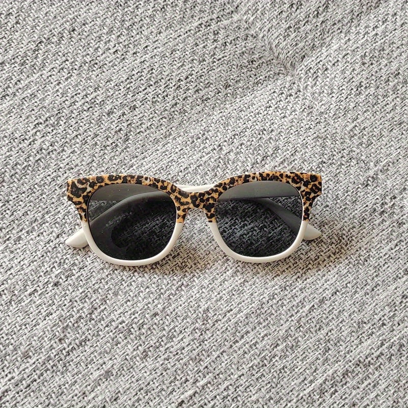 Y2K Leopard Sunglasses UV Protection Holiday Gift
