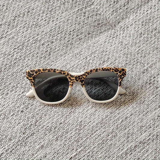Y2K Leopard Sunglasses UV Protection Holiday Gift