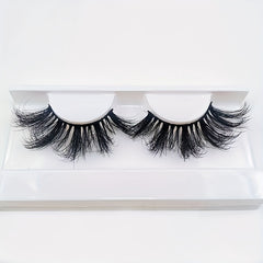 25mm Fluffy Thick Mink Lashes Volume Natural Dramatic False Eyelashes