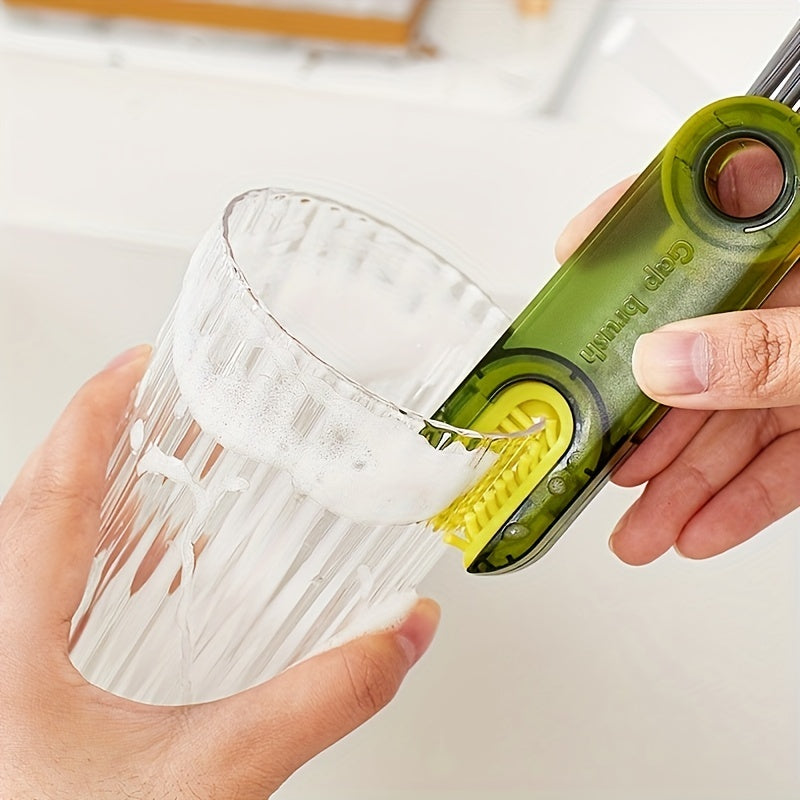 U-shaped Insulation Cup Cleaning Brush 3-in-1 Rotatable Brush