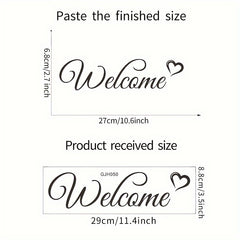 English Identification Sticker - Home Wall Mirror Decoration