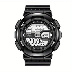 Waterproof Digital Watch for Boys with Luminous Display