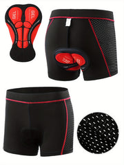 Mens Compression Cycling Biking Shorts 3D Gel Padded Short Pants