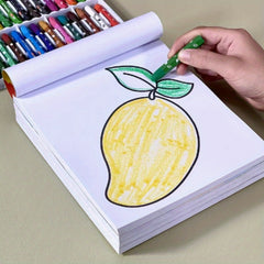 Animal & Nature Coloring Book for Kids - Non Toxic Paper Cover