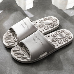 Men's Massage Slides Non Slip Slippers Open Toe Shoes