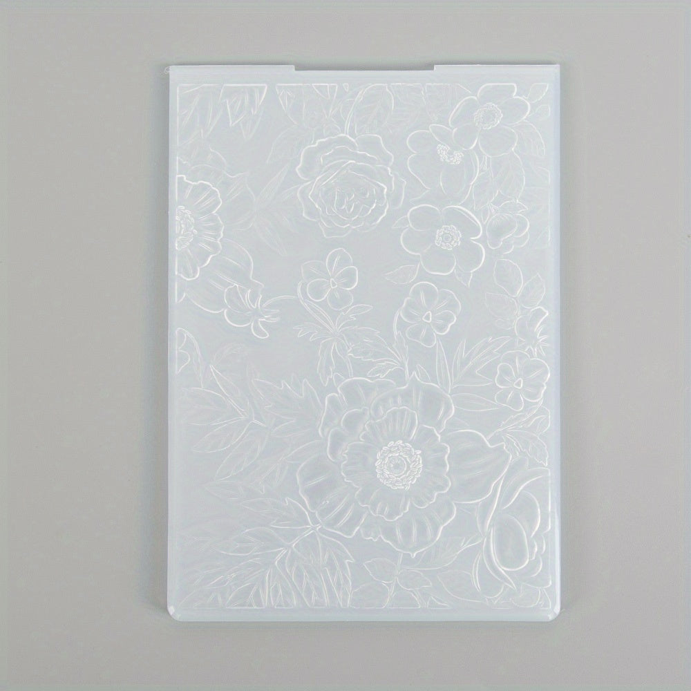 3D Flower Plastic Embossing Folders for DIY Scrapbooking
