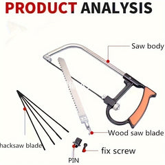 Mini Hand Saw Stainless Steel Woodworking DIY Wire Saw