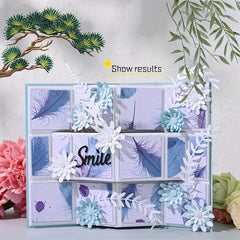 1pc Box Border Metal Cutting Dies Stencil For DIY Scrapbooking