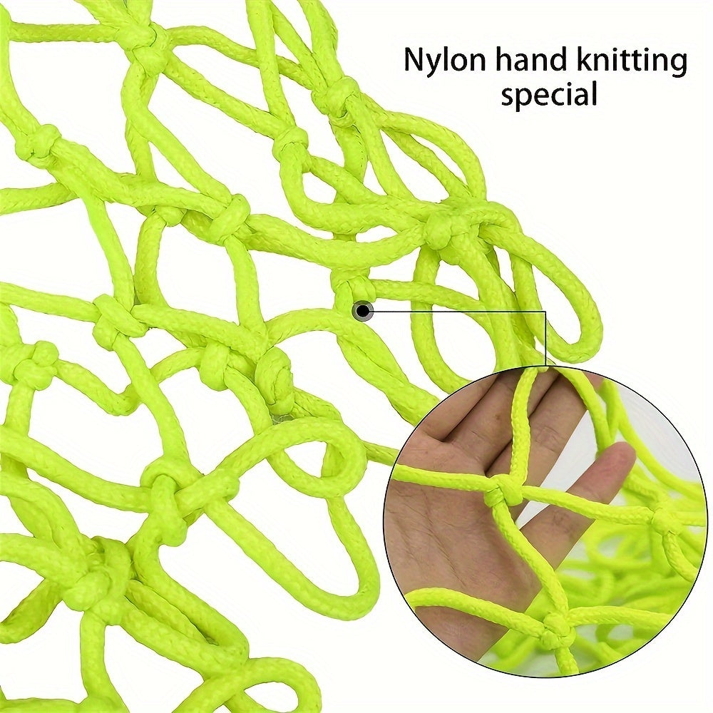 Glow In The Dark Basketball Net Outdoor Portable Nylon Sports Net