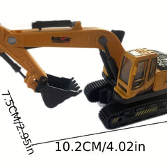 Inertial Excavator Model with Light and Music
