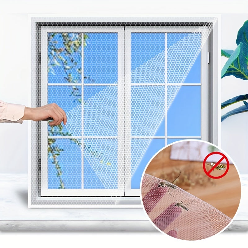 DIY Mosquito Proof Window Screen Mesh with Magic Tape