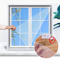 DIY Mosquito Proof Window Screen Mesh with Magic Tape