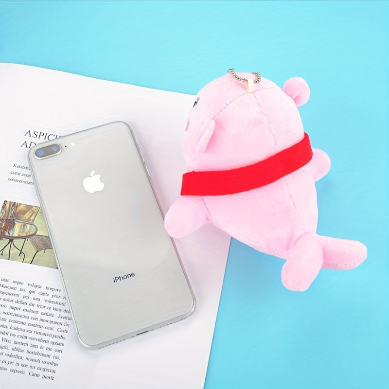 Sea Lion Bag Pendant Keyring Mini Plush Toy Doll