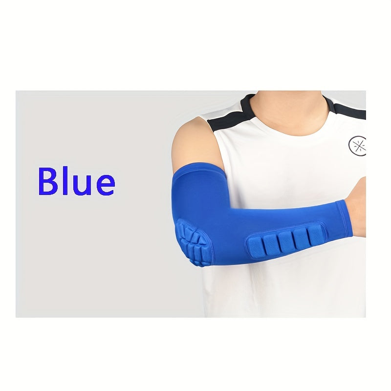 1pc Sports Elbow Anti-collision Arm Sleeve Basketball Riding Fitness Gear