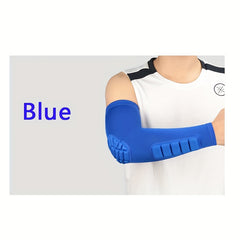 1pc Sports Elbow Anti-collision Arm Sleeve Basketball Riding Fitness Gear