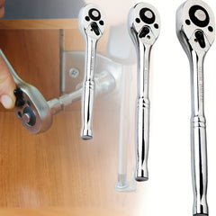 20 32 Cm Quick Ratchet Wrench Two Way Ratchet Socket Plate Handle Extension