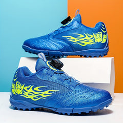 Kids Soccer Shoes Lightweight Athletic Football Shoes