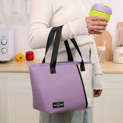 Portable Insulated Bag Outdoor Picnic Lunch Bento Bag