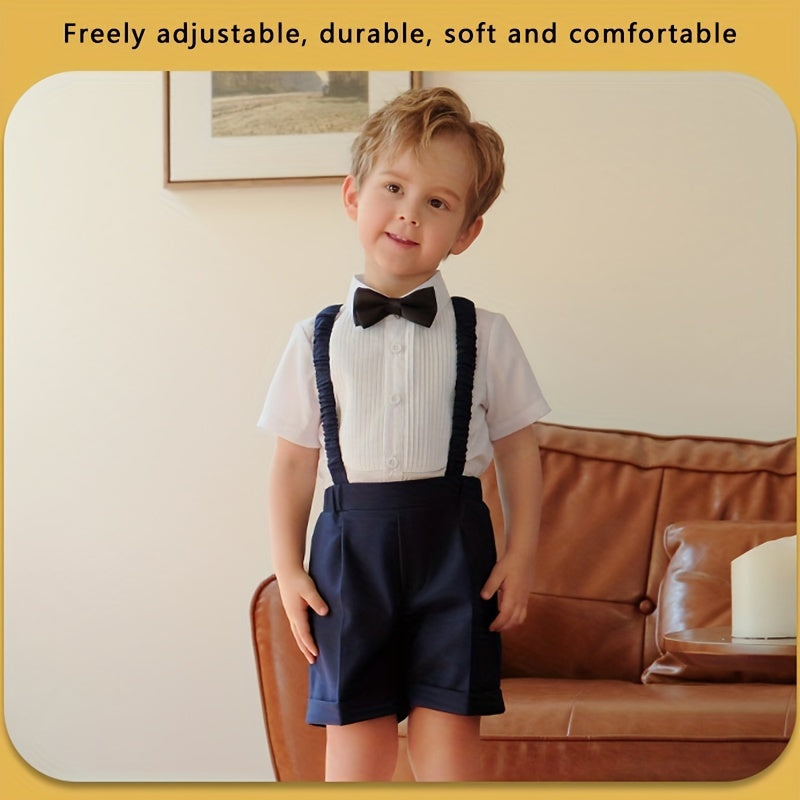 Boys Adjustable Length Suspenders