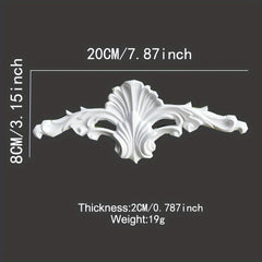 PU Horizontal Flower Wall Decoration