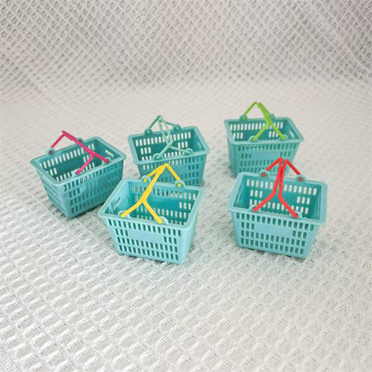 Dollhouse Shopping Basket - Assorted Colors