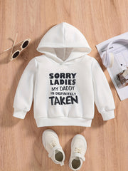 I Love My Daddy Baby Boys Hooded Sweatshirt
