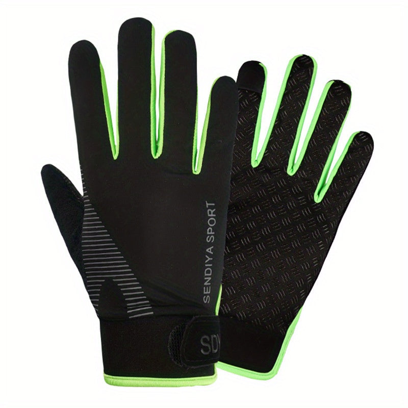 Summer Quick-dry Non-slip Touch Screen Full-finger Gloves