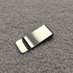 Personalized Stainless Steel Money Clip with Engraved Name