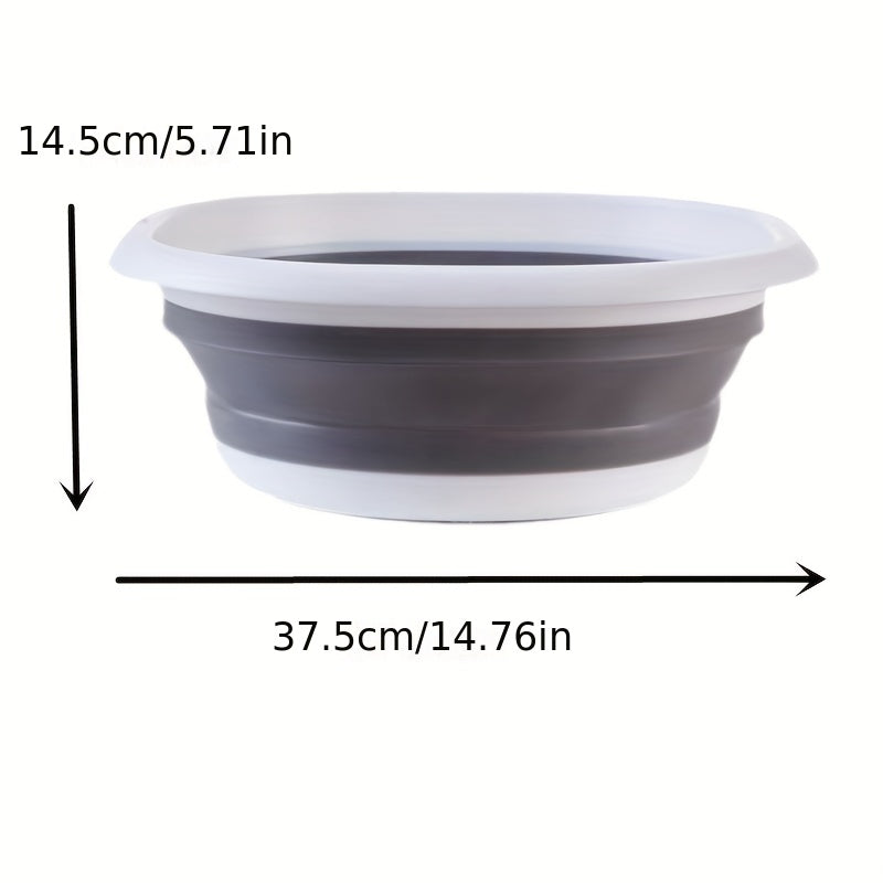 Foldable Basin Portable Face Washing Basin for Outdoor Travel Camp