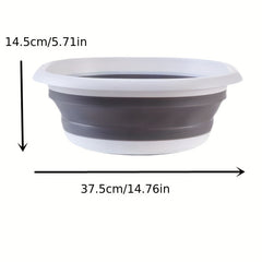 Foldable Basin Portable Face Washing Basin for Outdoor Travel Camp