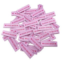 30pcs Personalized With Love Woven Sewing Labels for Clothing Garment