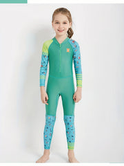 Toddler Boys Cartoon Graphic One Piece Swimsuit Sun Protection Bathing Suit