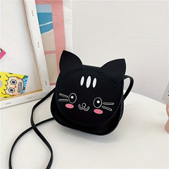 Kids Cat Shoulder Bag Crossbody Coin Purse for Girls