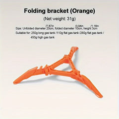 Foldable Gas Tank Holder for Outdoor Stove