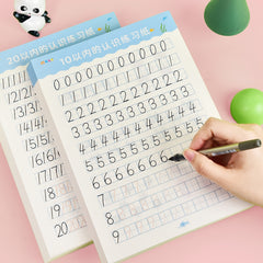 Handwriting & Math Practice Workbook Set 1-20 for Kids