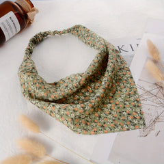 Women's Bandana Retro Floral Print Hair Scarf