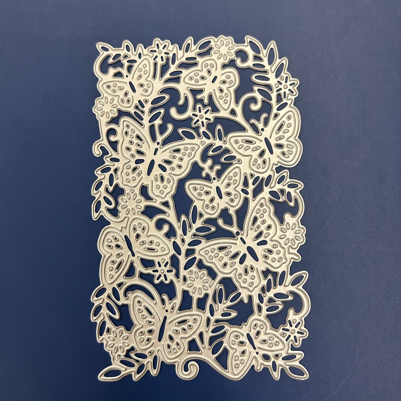 1pc Butterfly Background Cutting Die DIY Metal Embossing Scrapbooking Die