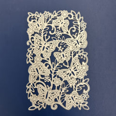 1pc Butterfly Background Cutting Die DIY Metal Embossing Scrapbooking Die