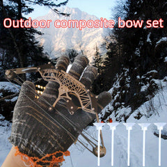 Mini Bow Decompression Toy Set with Suction Cup Arrows
